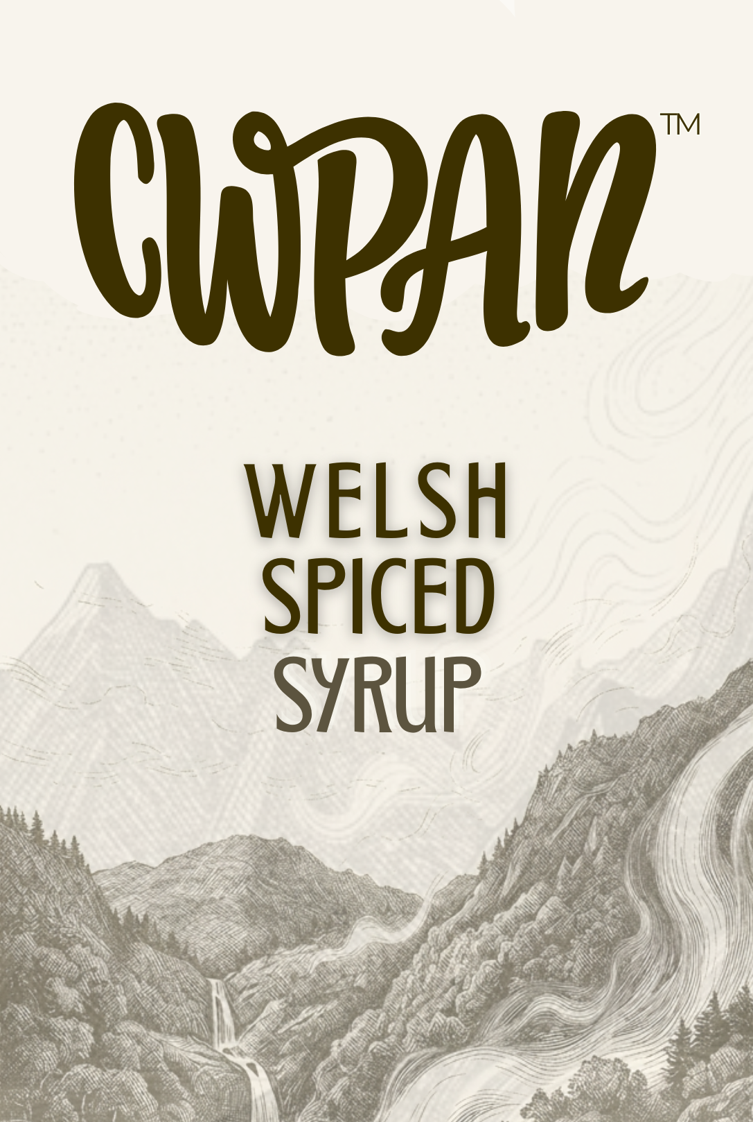 Cwpan Welsh Chai Syrup | 500ml | Bara Brith-Inspired | Handcrafted in Wales