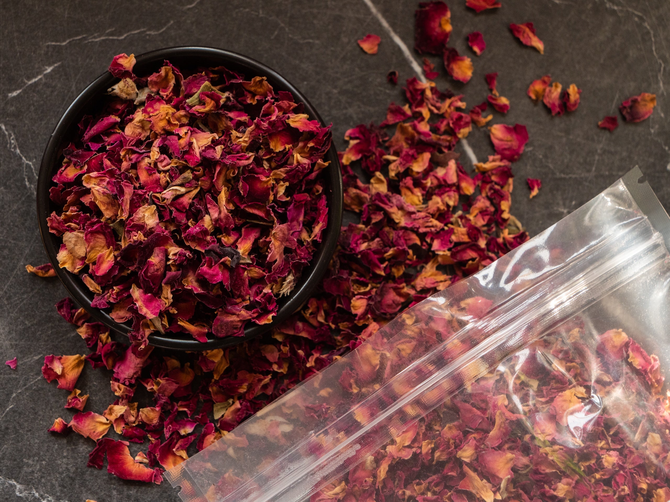Dragons Breath Pine & Rose Tea 20g – Hand-Foraged, Caffeine-Free | Made in Wales